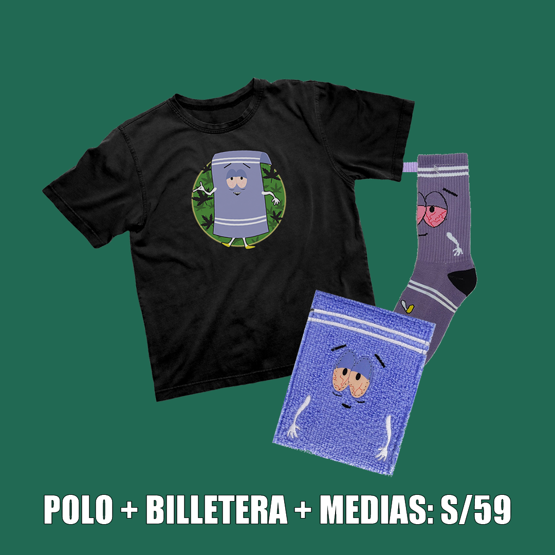 Billetera Toallín + medias + polo
