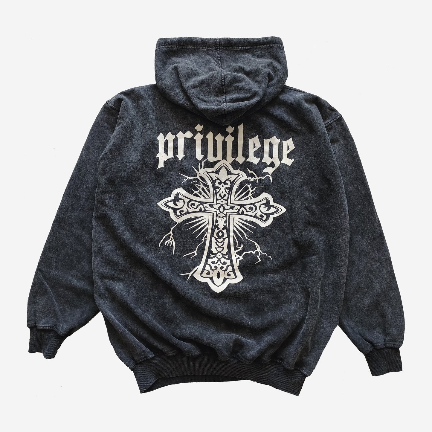 Polera Lad Acidwash Oversize