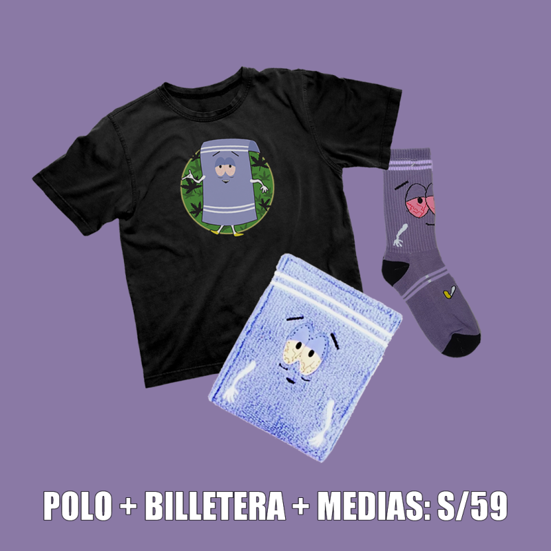 Pack: Polo + billetera + medias