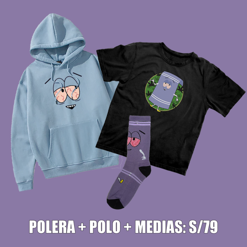 Pack: Polera + polo + medias