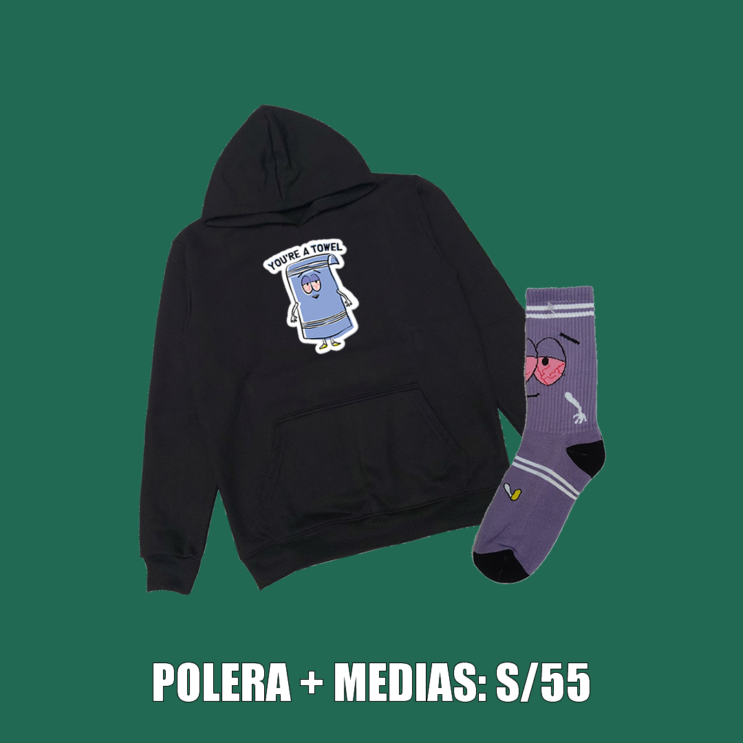Polera Toallín + medias