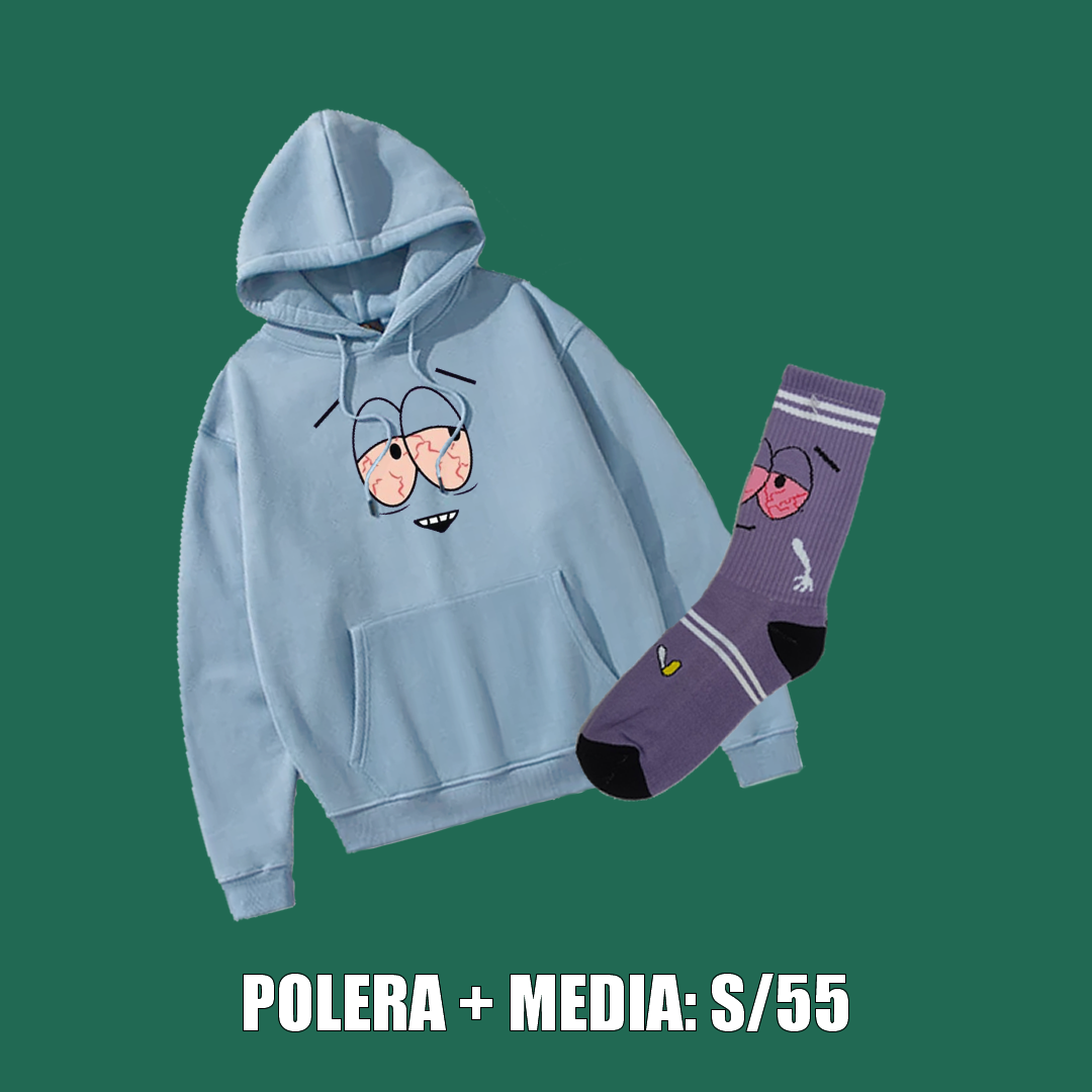 Polera Toallín + medias