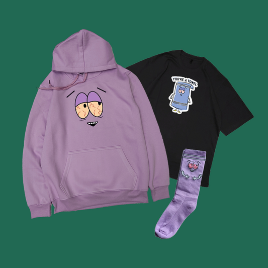 Polera Toallín + polo + medias