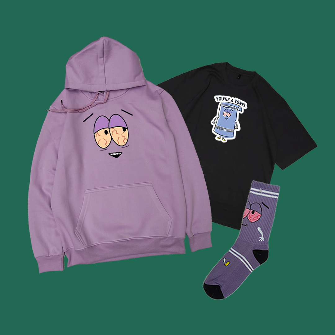 Polera Toallín + polo + medias