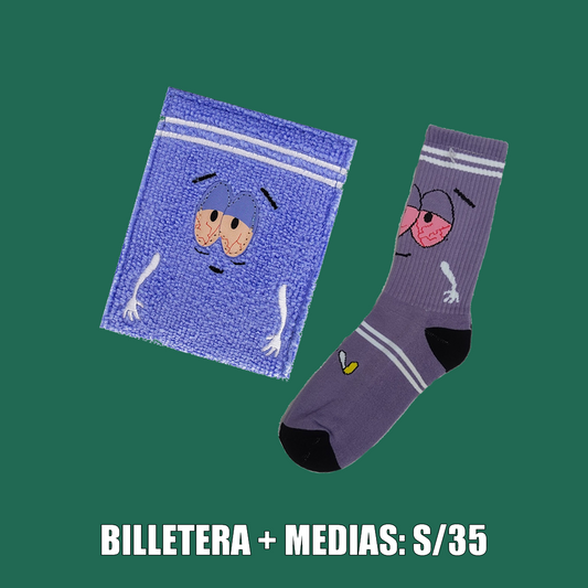 Billetera Toallín + medias