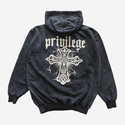 Polera Lad Acidwash Oversize