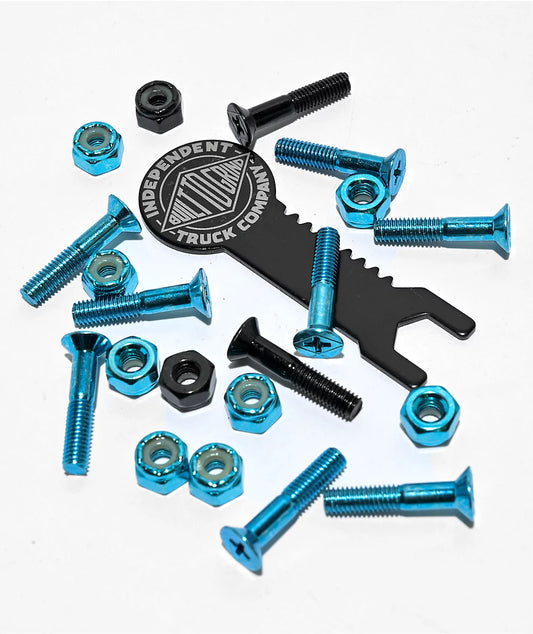 Bolts Independent Crossbolts 1" Blue